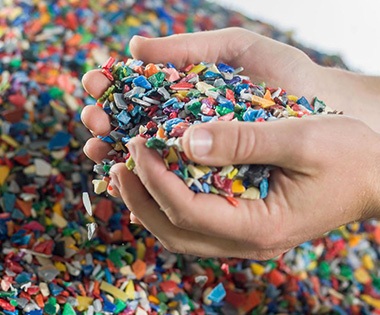 Waste Material of double shaft shredder