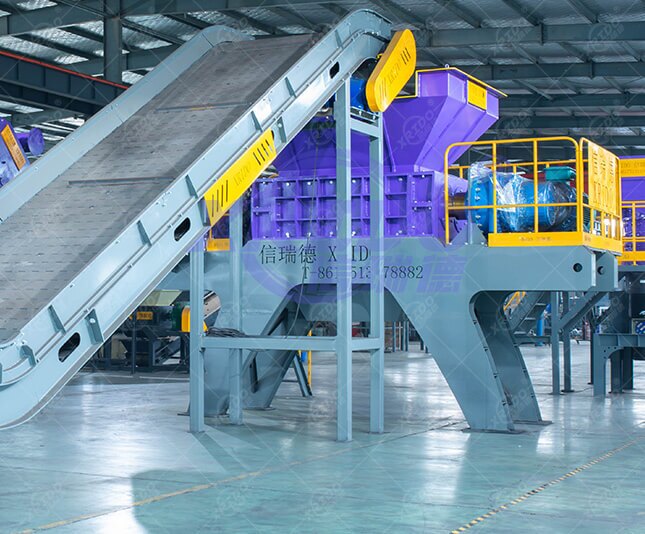 Paper Mill Waste Shredder