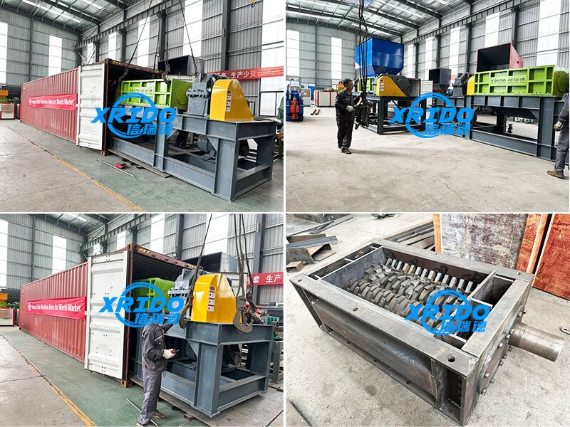 2 domestic waste shredders sent to Indonesia