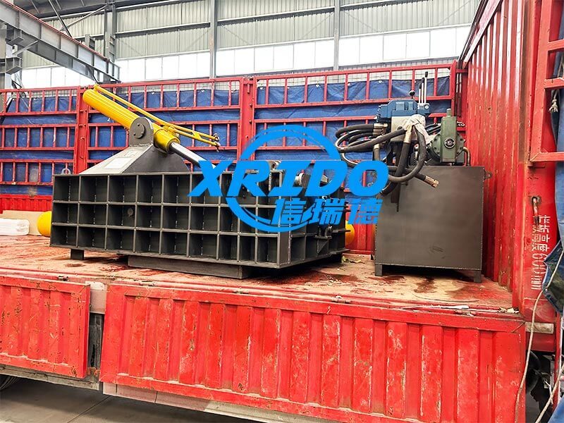 Baler machine delivery site