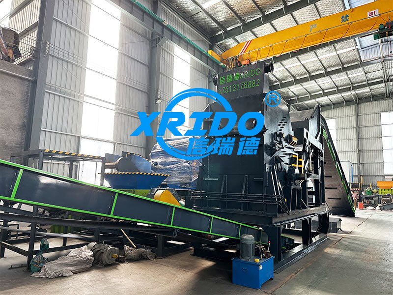 450 Model Scrap Steel Crusher Passed Inspection before shipment