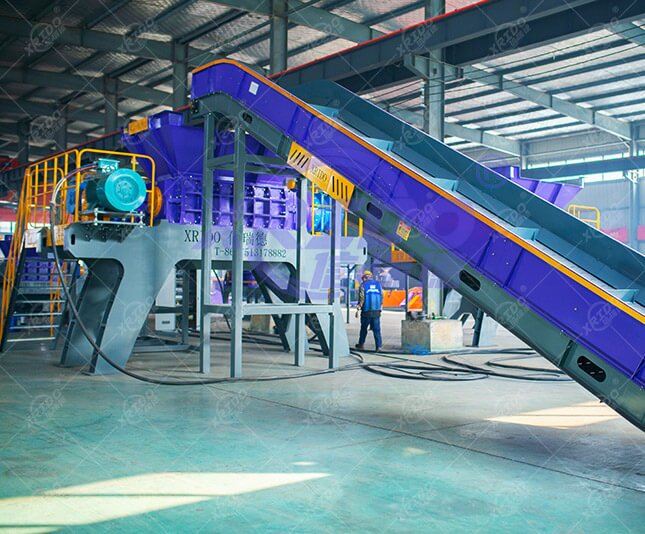 Pyrolysis Steel Wire Shredder