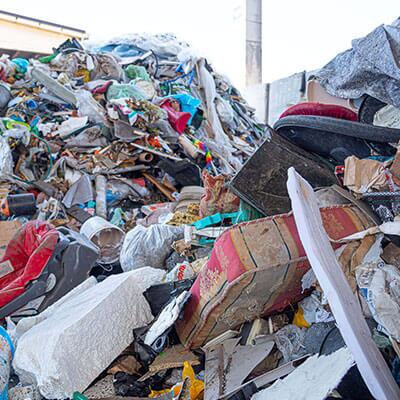What types of waste are included in urban waste?