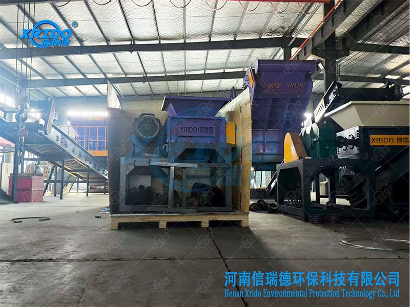 500 solid waste shredder shipped to Malaysia