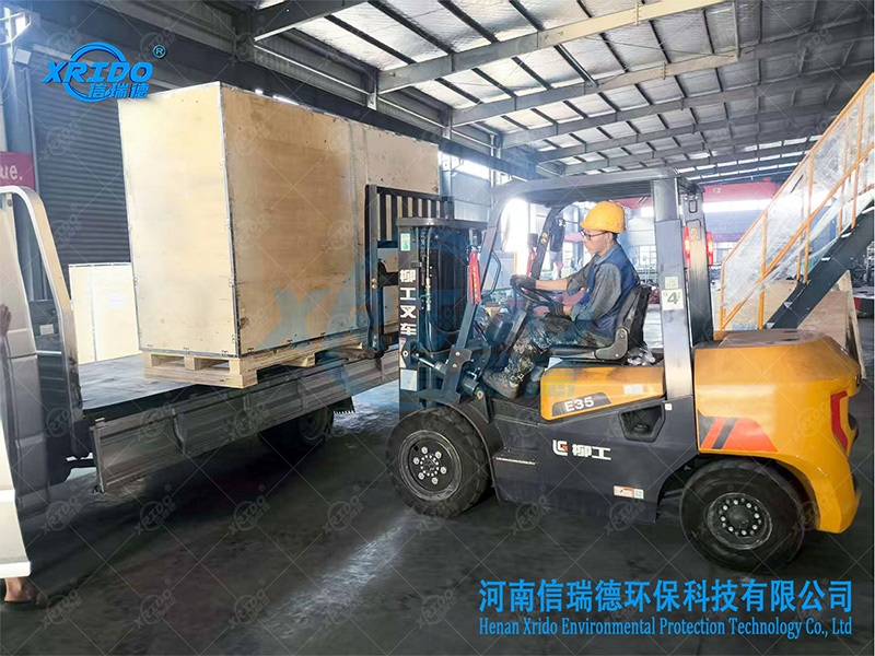 500 solid waste shredder shipped to Malaysia