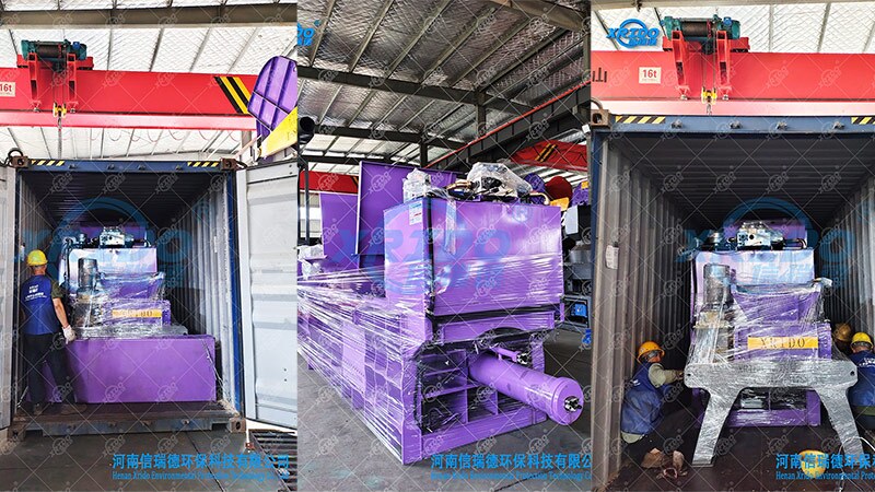 waste baler machine
