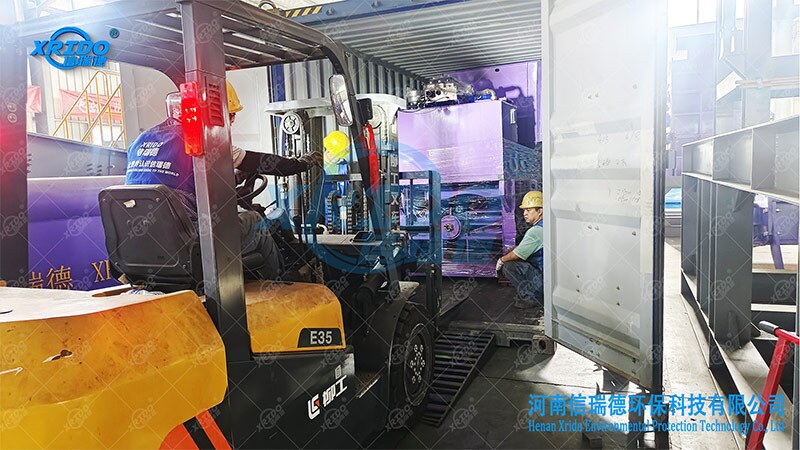 waste baler machine