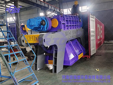 scrap steel shredding and sorting line