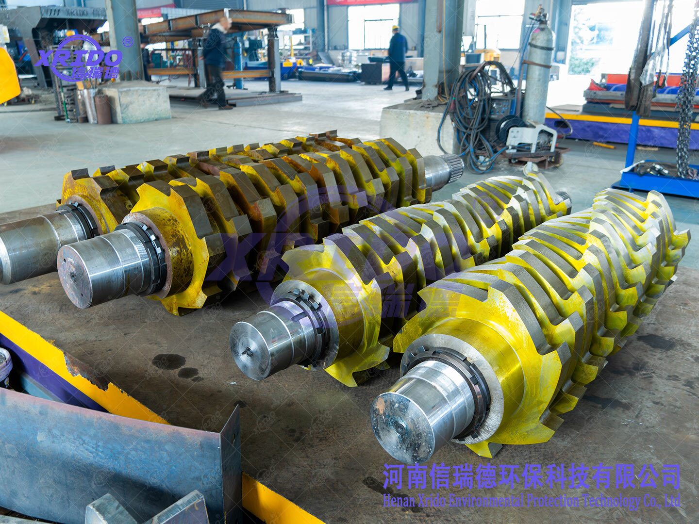 Empty Fruit Bunch Shredder, Xrido Machine