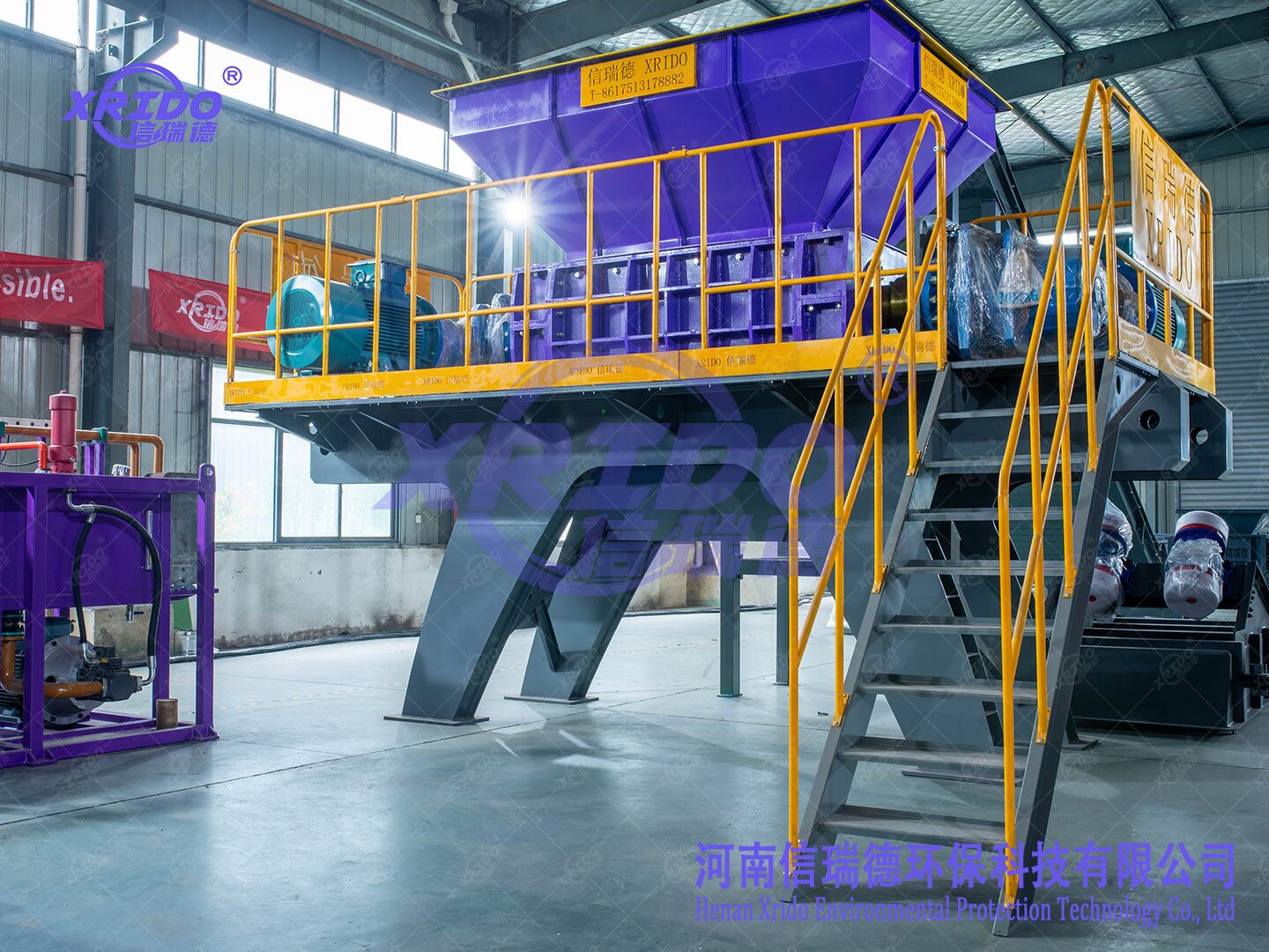 Biomass EFB Shredders, Xrido Group