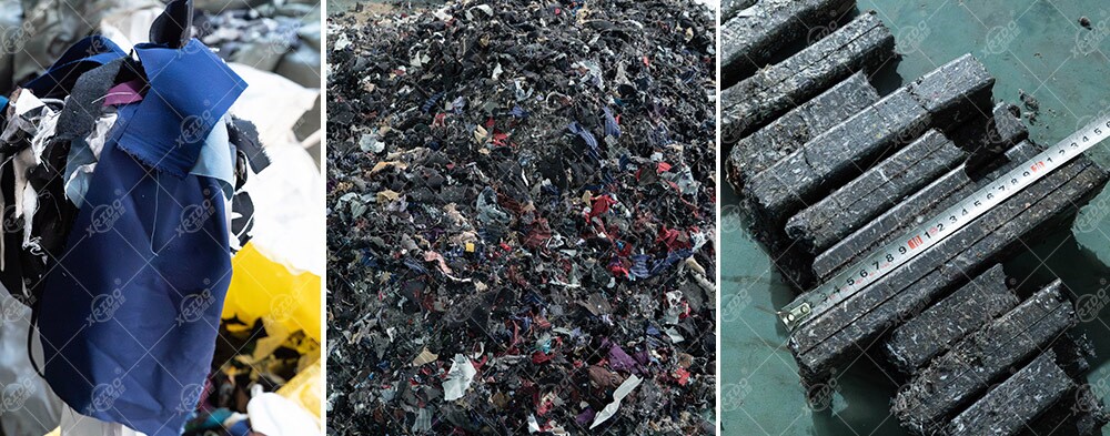 RDF Production Machine for Waste Textiles