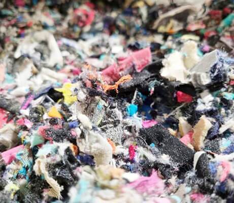 shredder textile waste