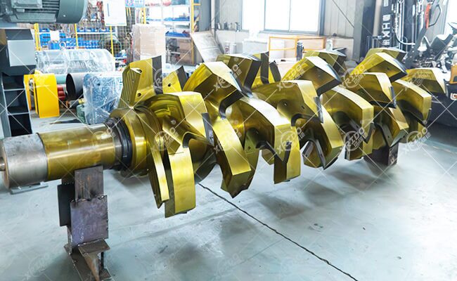 Spiral Soft Material Shredder