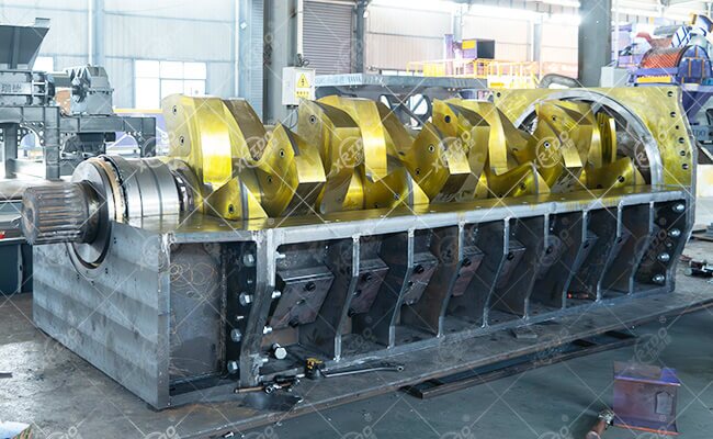 Spiral Soft Material Shredder