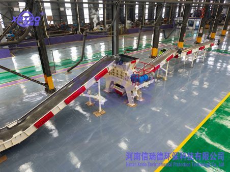 XRIDO 1000 Scrap Iron Shredder Shipped to Vietnam