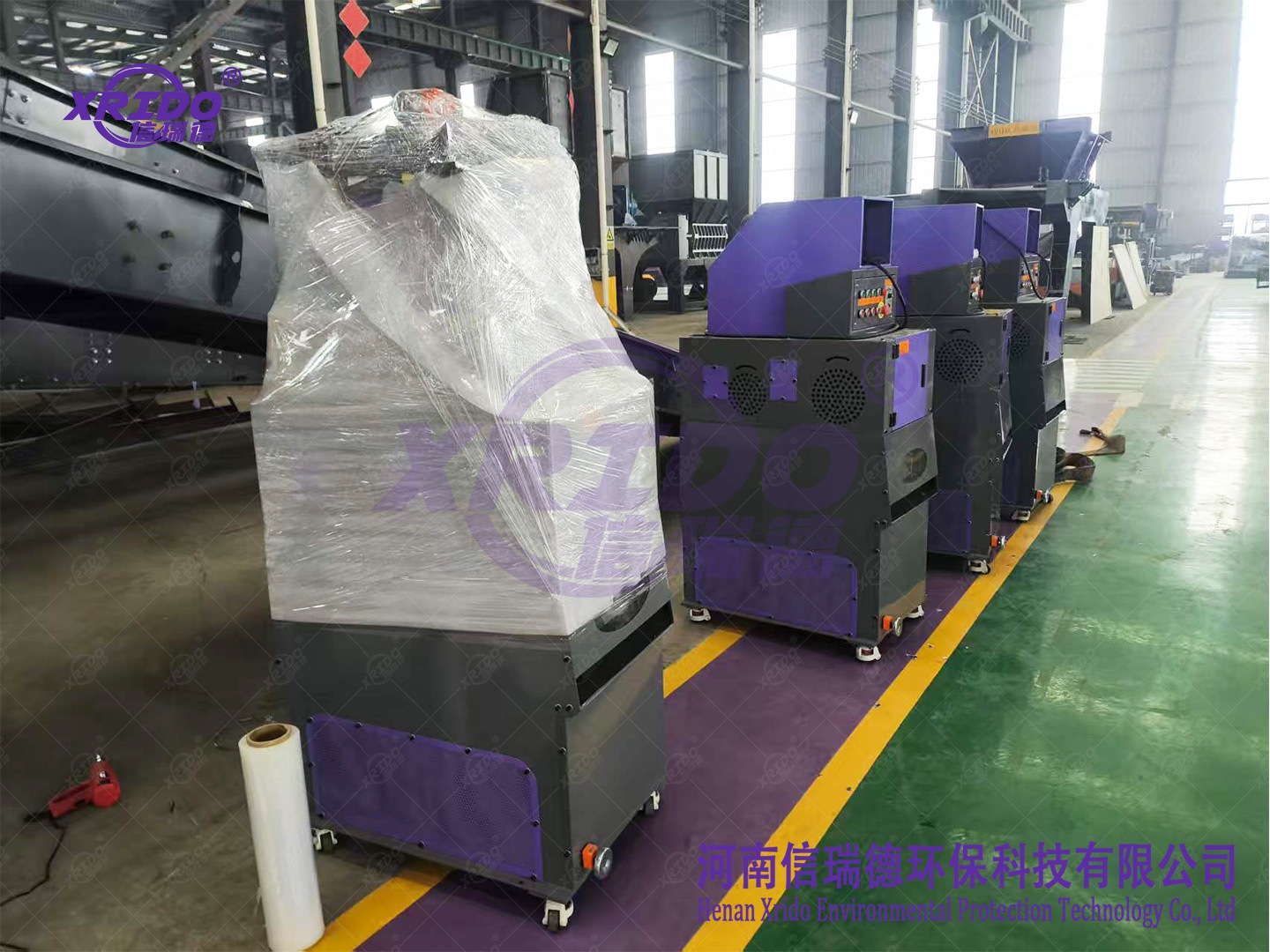 8 Xrido Mini-Size Copper Wire Recycling Machines Shipped to Sri Lanka
