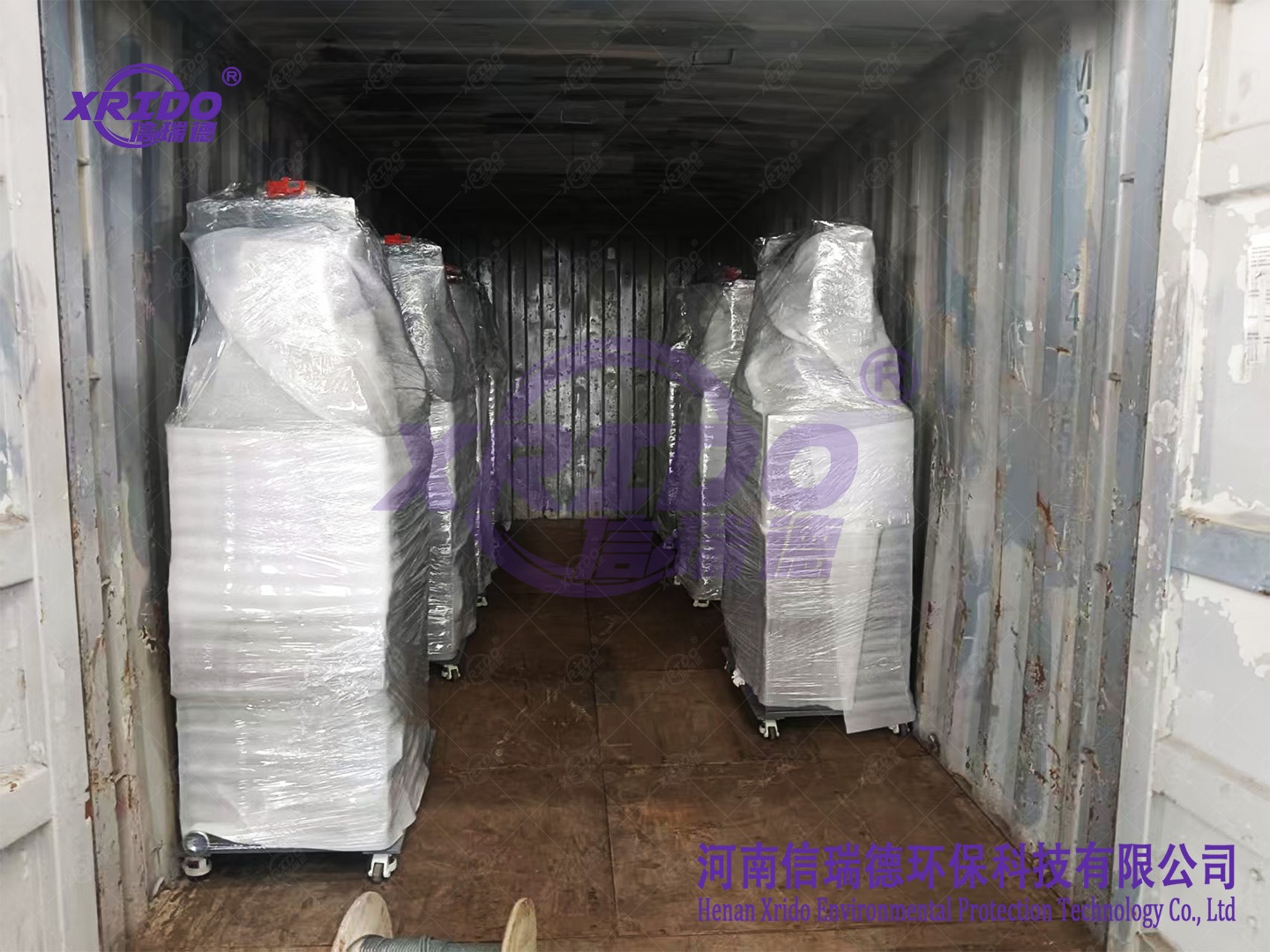 8 Xrido Mini-Size Copper Wire Recycling Machines Shipped to Sri Lanka