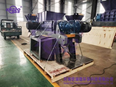 800-type aluminum can shredder has been shipped to Thailand