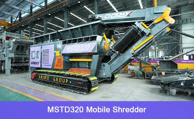 MSTD320 Tracked Mobile Shredder