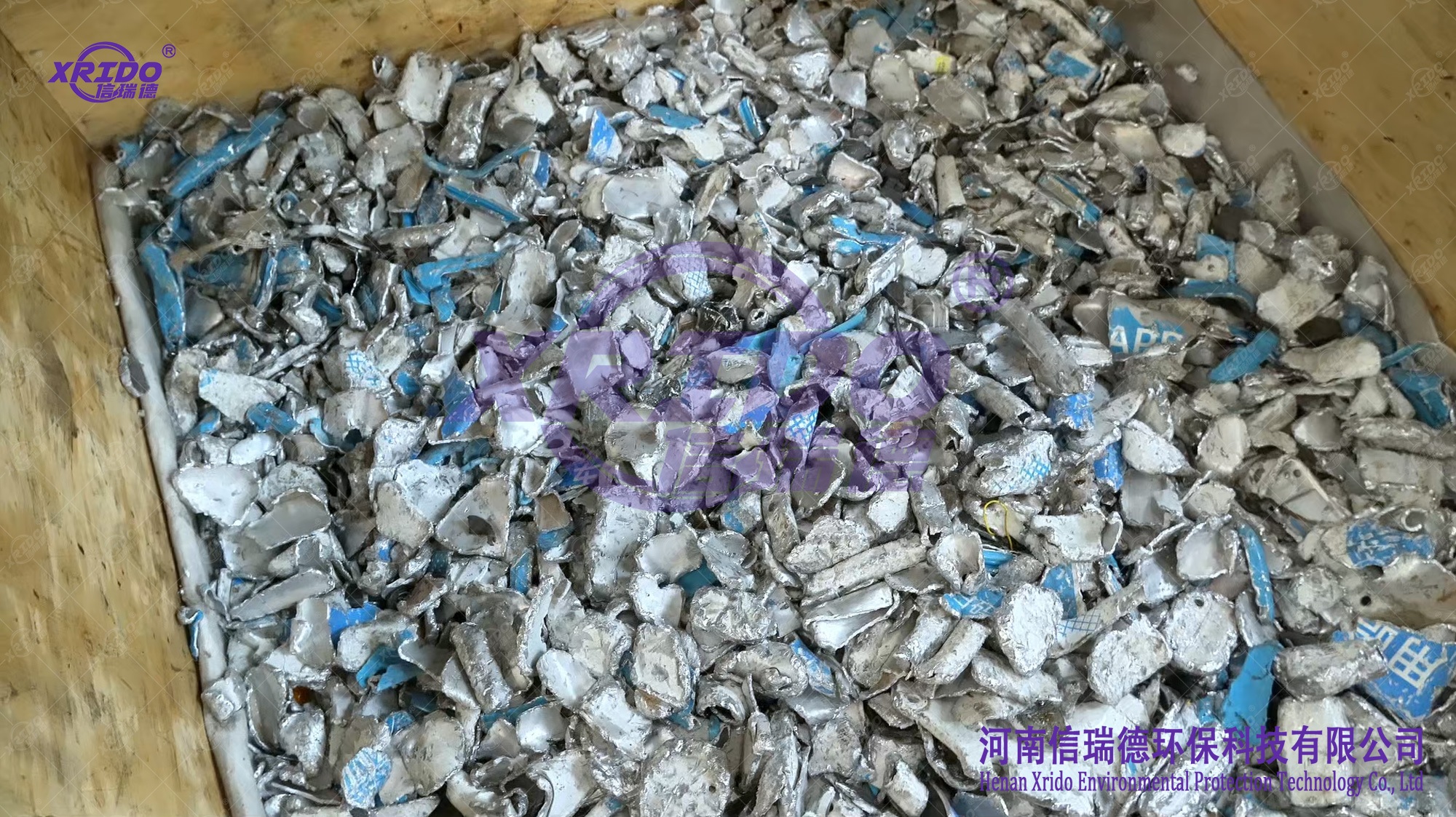 Bicycle Shredding and Sorting Line