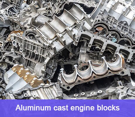 Aluminum cast engine blocks