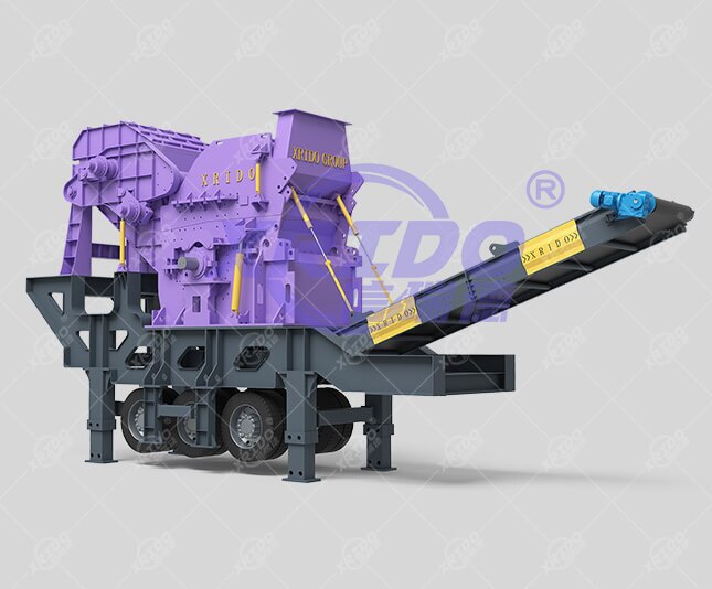 Mobile Scrap Metal Crusher
