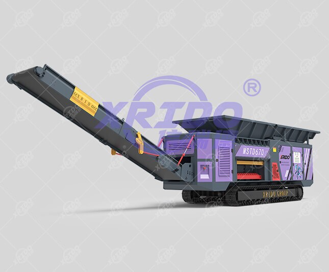 Mobile Scrap Metal Shredder