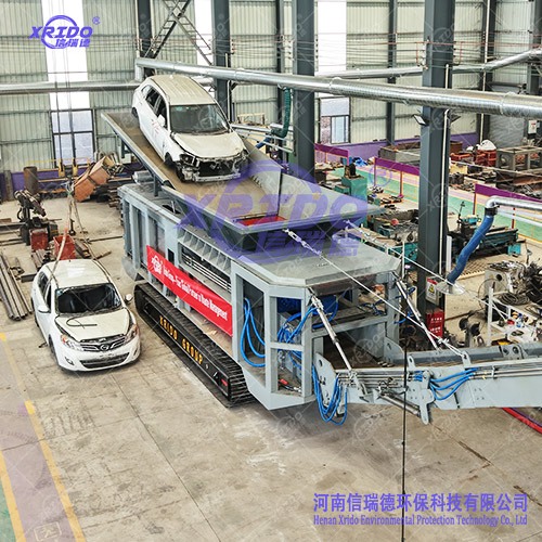 MSTD670 Mobile Shredder, Metal Recycling