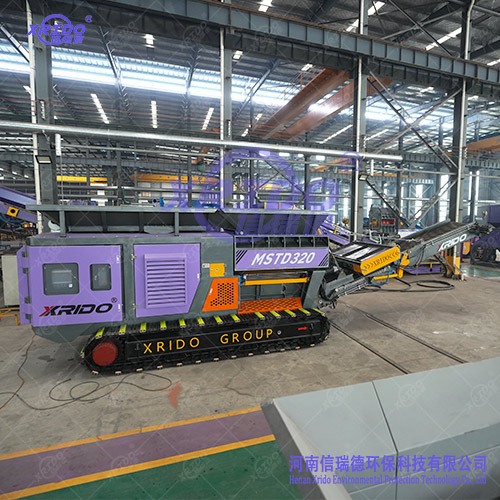 MSTD320 Tracked Mobile Shredder, Tracked Mobile Shredder