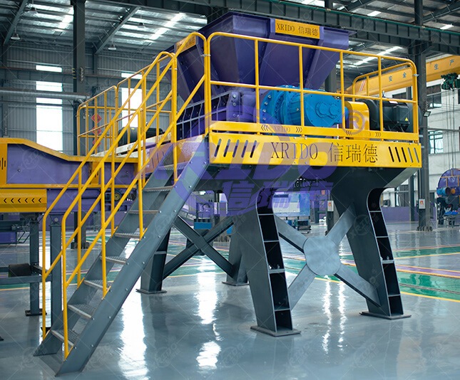 Waste Wind Turbine Blade Shredder, Waste Wind Turbine Blade Recycling Line