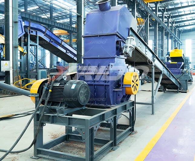 E Waste Crusher, PCB Lithium Batteries Waste Crusher, PV Panel Crusher