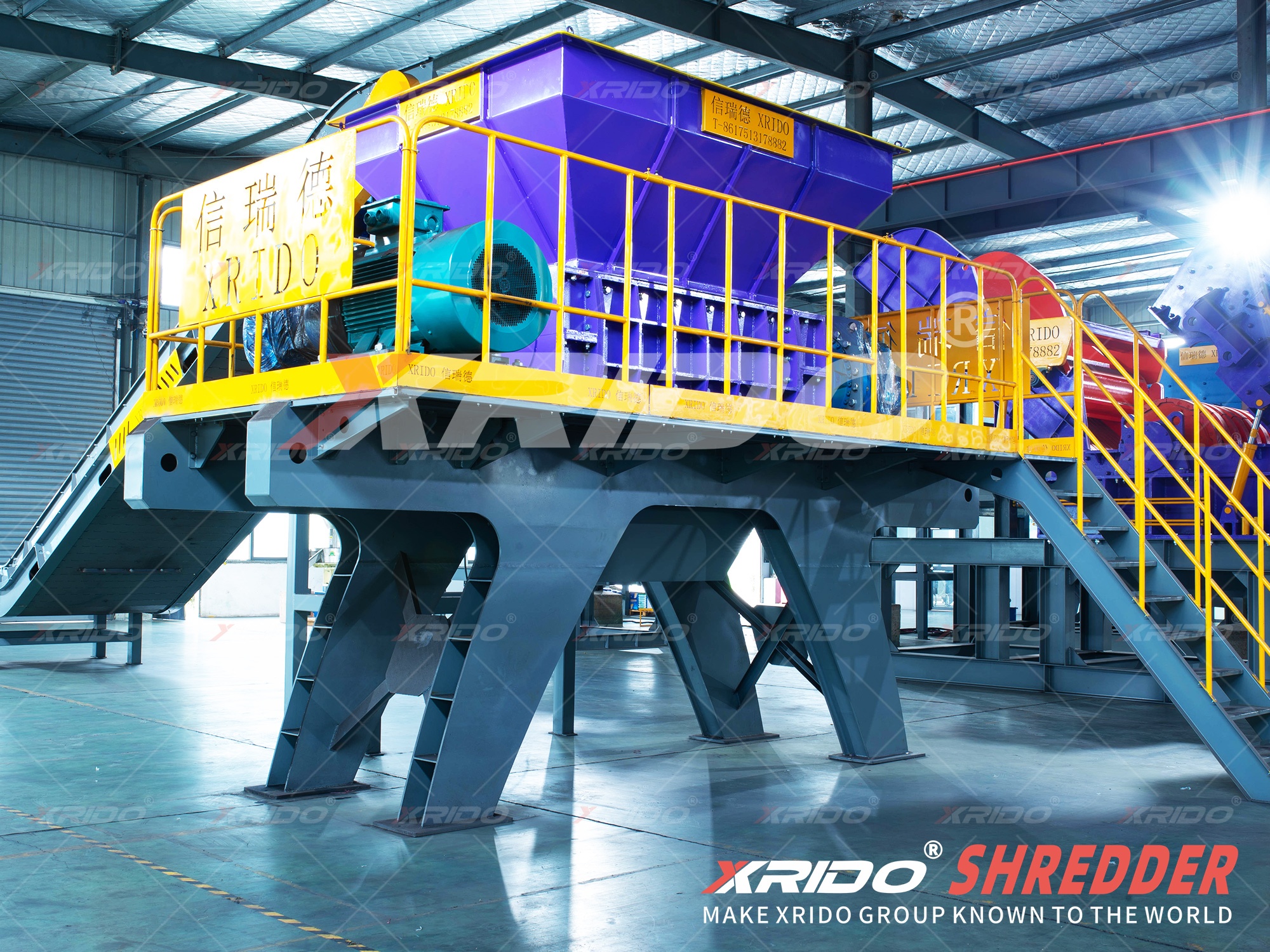Metal Shredders for Metal Recycling Scrapyard, Metal Pre Shredder