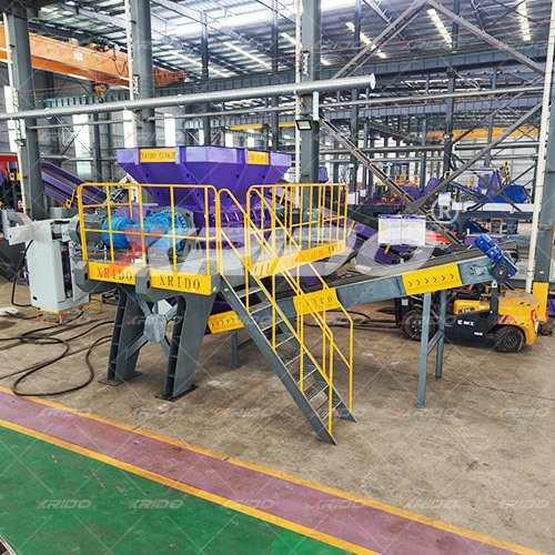 Scrap UPVC Window Profiles Shredder, PVC Shredder Machine